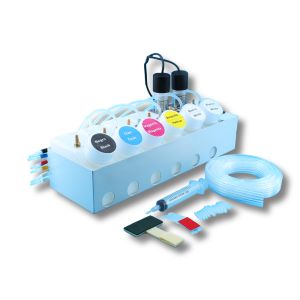 Bộ Khuấy Mực Trắng Kép DTF CISS Đa Năng Cho Máy In Epson L18050 L8050 ET-8550 L1800 L805 L8180 - Bộ Chuyển Đổi Máy In DTF