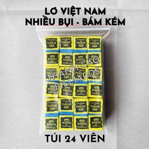 Túi 24 Viên Lơ Bida Bình Dân Việt Nam | Lơ Chơi Bi-a Câu Lạc Bộ Billiards Giá Rẻ Độ Bám Thấp Có Bụi