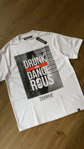 DGRAVE CREATIONS DRUNK & DANGEROUS T-SHIRT