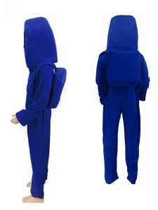Halloween Costume among Us Space Werewolf Killing Game Program Performance Clothing Childrens Performance Clothes Polyester