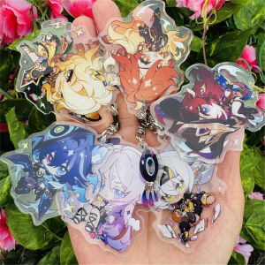 เกม Genshin Impact Iansan Xilonen Citlali Chasca Mavuika คอสเพลย์เครื่องแต่งกายพวงกุญแจอะคริลิค Key CHAIN จี้ Keyring PROP