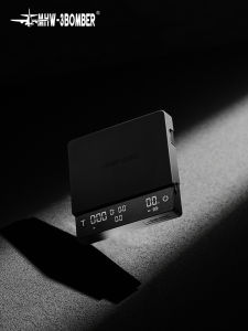 MHW-3BOMBER Mini Cube 3.0 Espresso Coffee Bean Scale Weighing Timing Italian Style Hand-Poured Coffee Electronic Scale