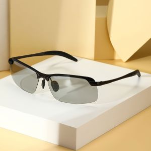 1pcs Mens Photochromic Driving Glasses High-quality Glasses Suitable for Driving Traveling Fishing Sunglasses