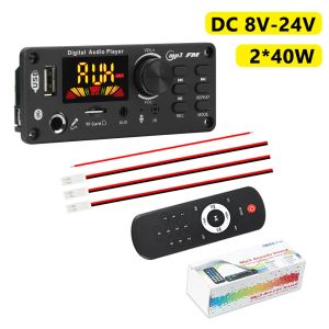 KEBIDU | KEBIDU 80W Bluetooth MP3 Bộ Giải Mã Ban DIY Nhà Xe Ô Tô Đài FM Âm Nhạc Mô Đun USB Mic Ghi Âm Cuộc Gọi Cho Loa