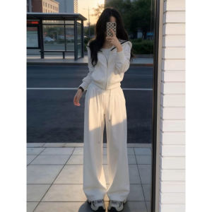 LIRUSHAN | Trendy Spring Premium White Sport Suit