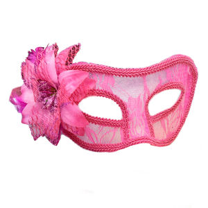 Glowing Masquerade Mask Half Face Adult Party Halloween Prop Mens Womens Costume Makeup Christmas Celebration Supplies