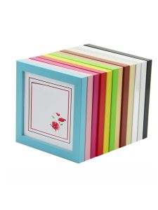 Square Photo Frame Modern Minimalist Style High Molecular Material No Picture Included for Home Decoration Square Shapes