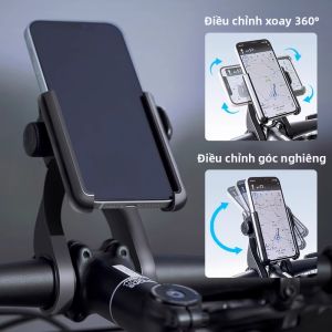 Đế Kẹp Điện Thoại Trên Xe Đạp Chống Sốc Chống Rung