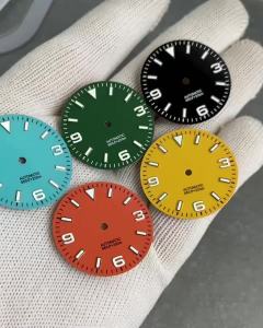 Mặt Đồng Hồ Dạ Quang 29mm Dành Cho Mẫu Explorer Tương Thích Với NH25 NH36 NH38 ETA2824 2836 PT5000 SW200 Miyota8215 DG2813 Bộ Máy Tự Động