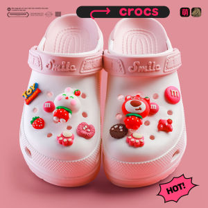 Cartoon Carlochi DIY Accessories Hole Shoes Accessories Mens and Womens  Shoe Ornament Shoe Buckle Decorations Zhibixing Kids