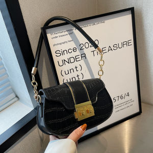 Fashionable Small Square Shoulder Bag Womens 2023 Spring Summer Popular New Style Versatile Stylish Single Shoulder Bag