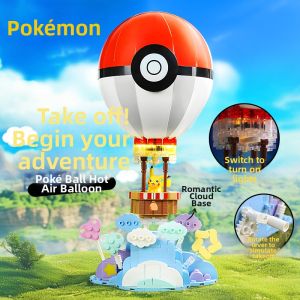 JINGGUAN | Pokémon Collab Fire-Type Grass-Type Water-Type Toy Set