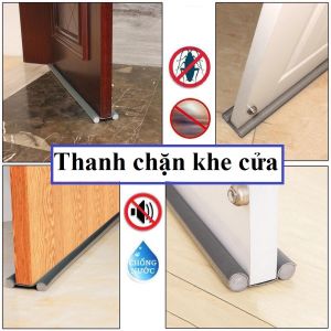 [HCM] Thanh Chặn Khe Cửa Thanh Nẹp Xốp Chặn Cửa Cách Âm Chặn Bụi Côn Trùng Ngăn Gió Lùa Thoát Hơi Máy Lạnh ZA01