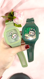 Jam Tangan Anak "Labubu" Dengan Desain Karakter Kartun Pilihan Sempurna untuk Hadiah Anak-Anak