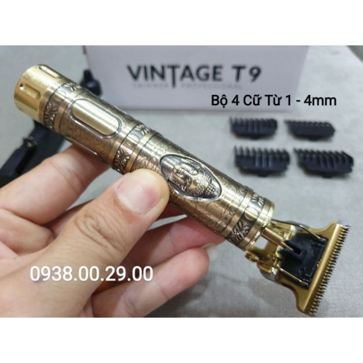 Tông Đơ Chấn Viền T9 Lưỡi Thép 0.1mm Cạo Râu Chấn Viền Siêu Nét.(Ảnh ...
