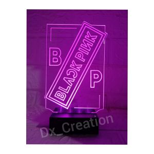 Lampu hias Black Pink