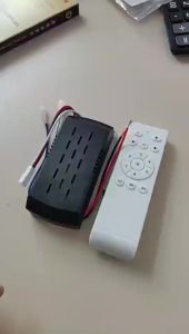 EELHOE | 1Set Remote Control With Receiver 6 Speed + Timing Low Voltage Frequency Conversion Ceiling Fan Remote Control Receiver