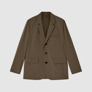 ICICLE | Washable Wool Silk Bubble Textured Spring Three Button Suit