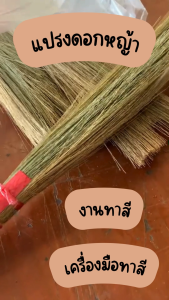 แปรงดอกหญ้า งานทาสี เครื่อมือทาสี