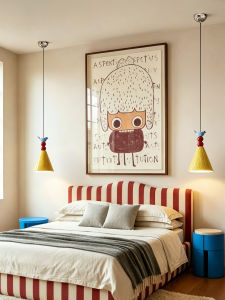 XUNZE | Dopamine Style Cream Color Cute Bird Design Light