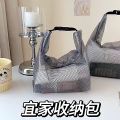 Waterproof Quick-Dry Buckle Type Swimming Bag Mesh Design Beach Bag Large Capacity Storage Bag Lightweight Toiletries Bag. 