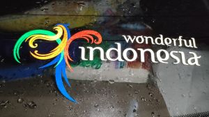 Wonderful Indonesia Cutting Sticker Variasi Motor Mobil Stiker Reflektif Nyala Timbul Tahan Air