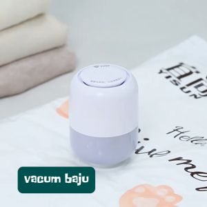 Alat Vacum Baju Portable Mesin Vacuum Bag Travelling Vakum Pakaian Electric Listrik 220V 40W