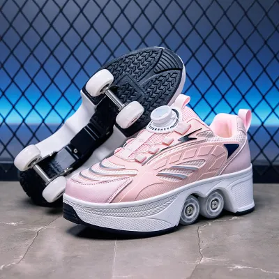 SHIYAN | Automatic Retractable 4-Wheeled Inline Skates
