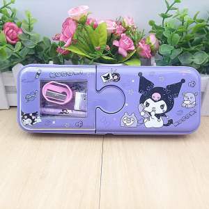 กล่องดินสอ กล่องดินสอแม่เหล็ก2ด้าน ลายการ์ตูน อุปกรณ์การเรียน น่ารัก เครื่องเขียน ซานริโอ้ ดาบพิฆาตอสูร