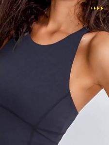 alo Áo vest thể thao xuyên biên giới đồ lót thể dục yoga Áo ngực chạy nhanh khô xuyên biên giới với đệm ngực và thiết kế lưng đẹp