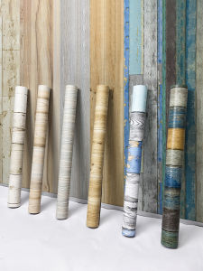 Waterproof Moisture Proof Thickened Wood Grain Sticker Self Adhesive Furniture Renovation Cabinet Desktop Wardrobe Wall Paper