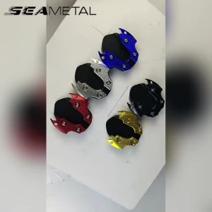 SEAMETAL Chân Đế Xe Máy Mở Rộng Tấm Lót Chân Hợp Kim Nhôm Tấm Hỗ Trợ Chân Đế Bên Hông Tương Thích Với Hầu Hết Các Mẫu Xe Máy