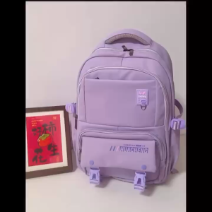 HOMEAPPLIANCESOLUTIONS Fashion Kids School Bag Waterproof Children's School Bag Large Capacity Spine Protection Load Reduction for Grades 1-6 Primary Student Bag School Backpack