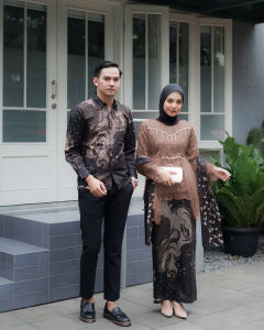 SET KEBAYA BATIK/ baju sarimbit/baju couple/baju kondangan/batik murah terbaru 2022 batik ardella