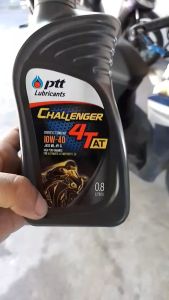 Oli PTT Challenger 4T SAE 10W40 JASO MA2 SL Lubricants Oil Motor 1L