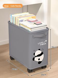 Book and Backpack Storage Organizer with Wheels
