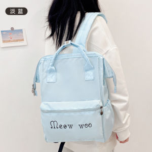 Large Capacity Double Shoulder Backpack for Traveling And School Use with Computer Compartment Sweet College Style for Girls