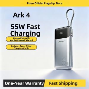 PISEN | Self-charging Cable Power Bank 20000mAh