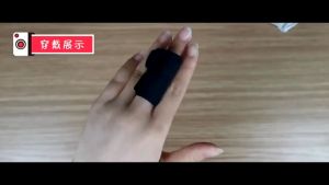 Basketball Finger Support ProtectorFinger Splint Guard Bands Compression Breathable Finger Sleeve