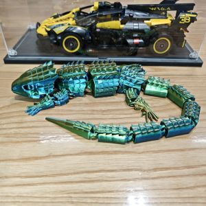 Moving Lizard Toy Model Miniature Fun Childrens Birthday Gift Boys Doll Cheerful Desktop Decoration Safe Keeping Ornament