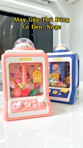 Đồ chơi máy gắp thú mẫu mới tặng kèm thú và bóng