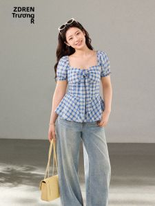 ZHANGDAREN | Áo Thun Dài Plus Size Giúp Giam Cân