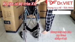 Xe lăn có bô tròn lucass X-6