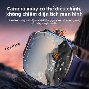 Đồng Hồ Thông Minh M99 Android 10.0 512GB Màn Hình AMOLED 2.4 Inch Camera Xoay GPS WiFi La Bàn Hỗ Trợ SIM Theo Dõi Sức Khỏe