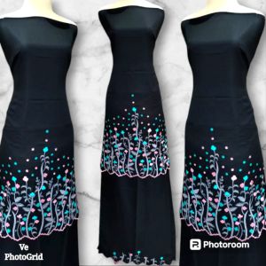 Baju kurung bordir sulaman Bukittinggi