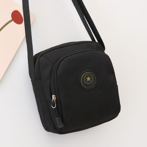 Trendy Nylon Oxford Cloth Crossbody Bag