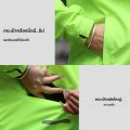 WOSAWE ผู้หญิงขี่จักรยานเสื้อกันฝน Hooded กันน้ําน้ําหนักเบาแขนยาวจักรยานเสื้อผ้าจักรยาน Mtb เสื้อกันฝน. 
