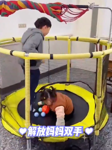 เตียงกระโดดสำหรับเด็ก แทรมโพลีนเด็ก กระโดด แทรมโพลีนเด็ก แทรมโพลีน แทมโพลีนออกกำลังกาย Trampoline