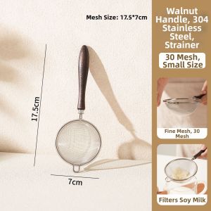 SIYUE | Strainer Scoop Colander 304 Stainless Steel