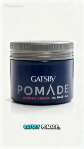 Gatsby Styling Pomade Rambut Pria Supreme Grease 80 Gr ( Biru )